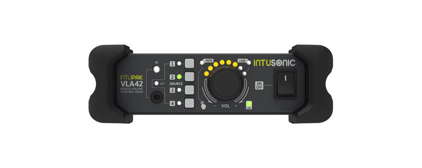 Intusonic INTUPAK VLA42 Audiomixer 4-Kanal mit Fernbedienung