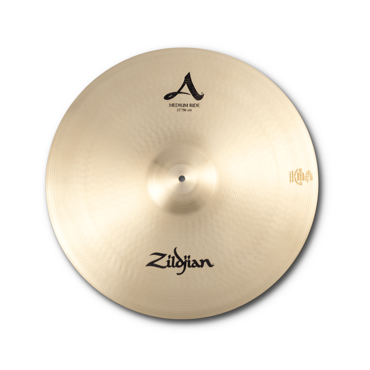 Zildjian A Medium Ride Becken 20 Zoll bright