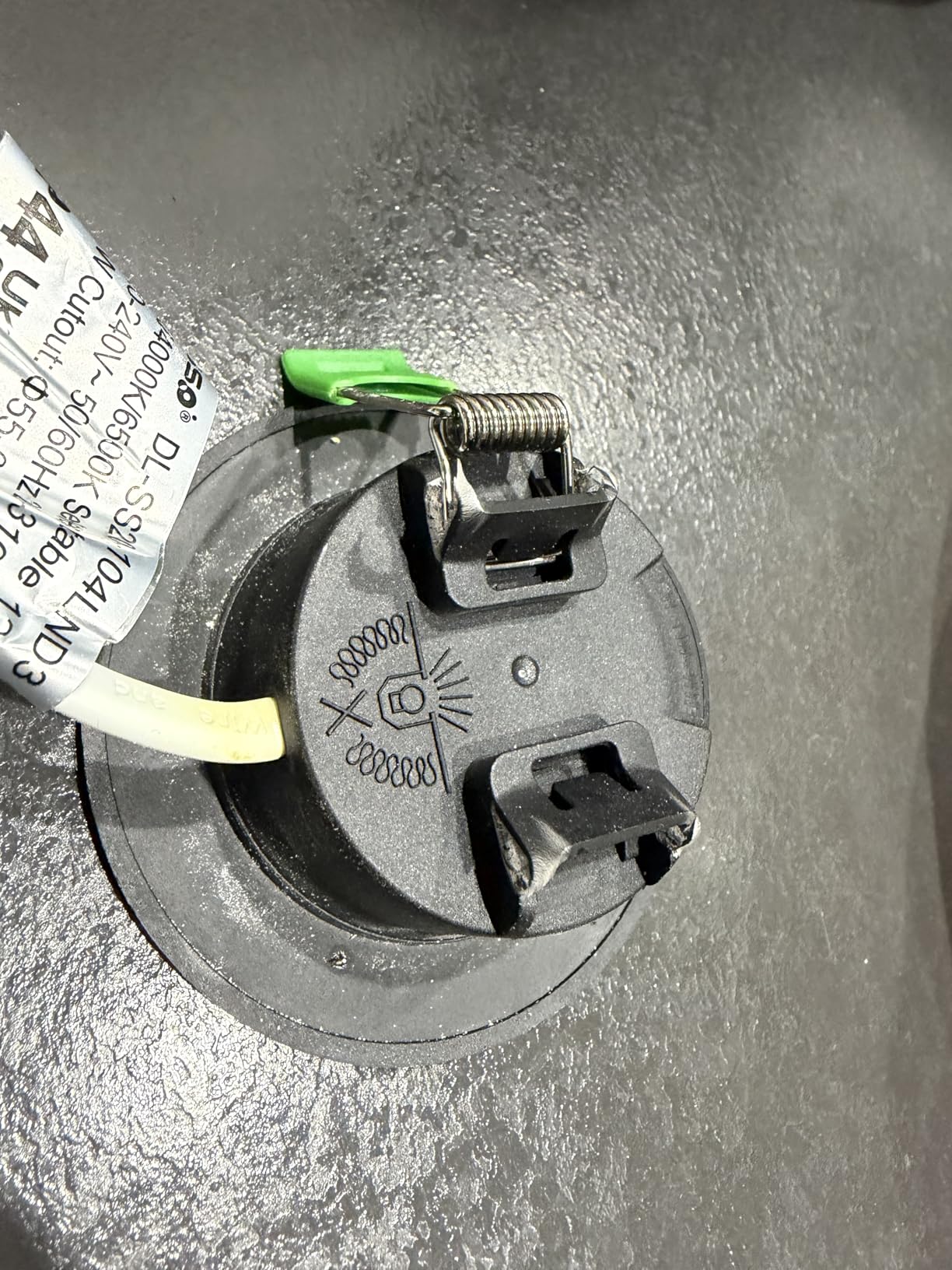 Alusso Einbaustrahler 68mm Weiß dimmbar 12er Set