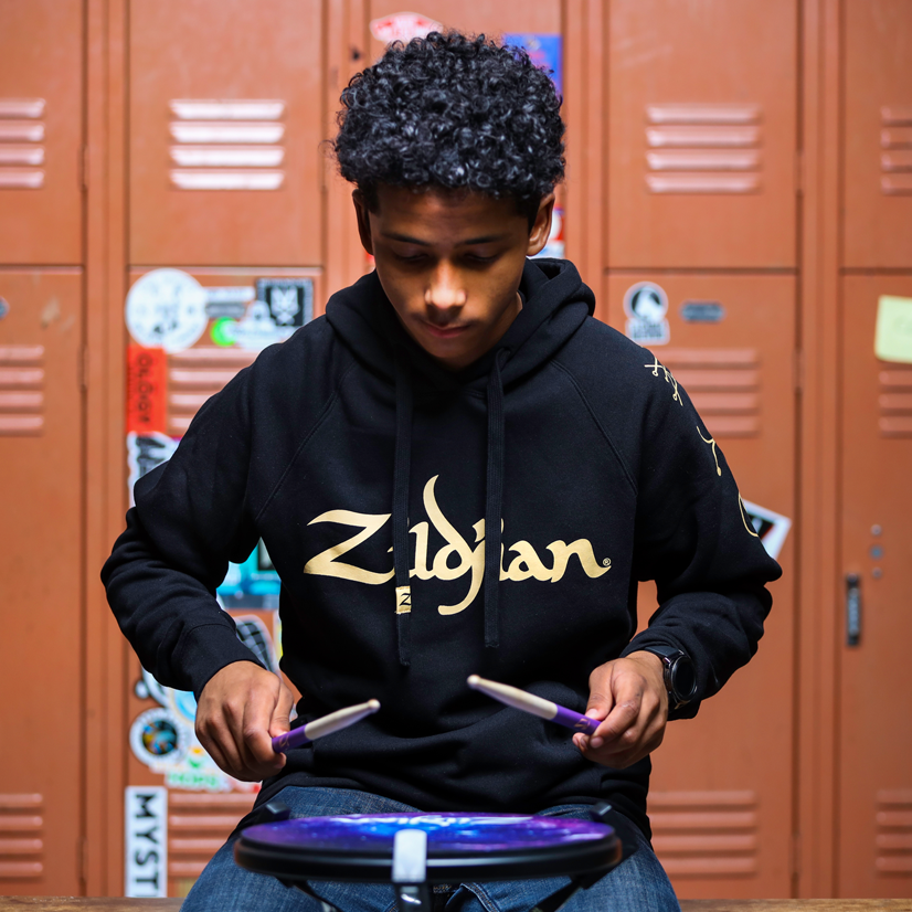 Zildjian E-Family Alchemy Hoodie schwarz Tri-Blend Fleece