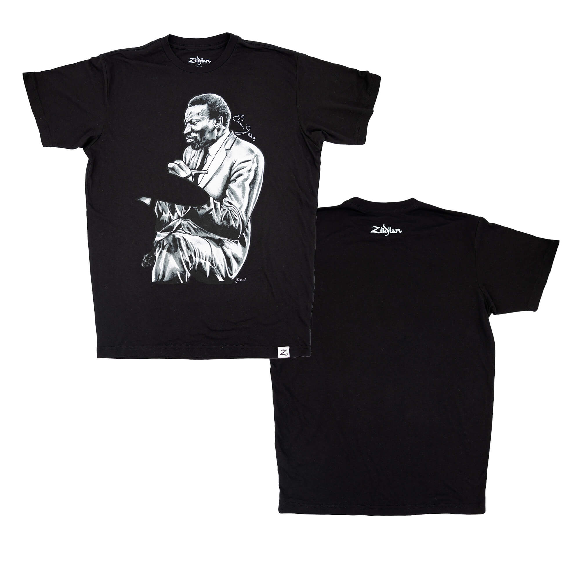 Zildjian Legends Elvin Jones T-Shirt Schwarz Unisex