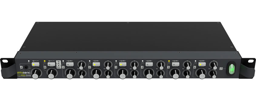 INTUSONIC INTUWORX DLA26 Splitter 2-in-6 Zonen mit EQ