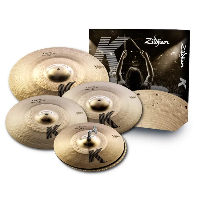 Zildjian K Custom Hybrid Becken Set 14-16-18-20 Profi