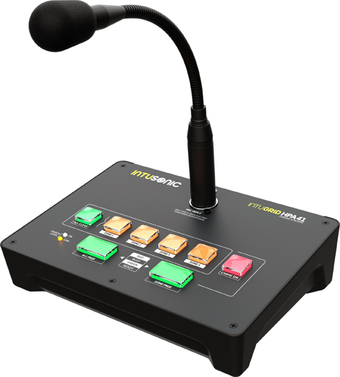 INTUSONIC INTUGRID HPA41 Sprechstelle 4 Zonen mit Gong