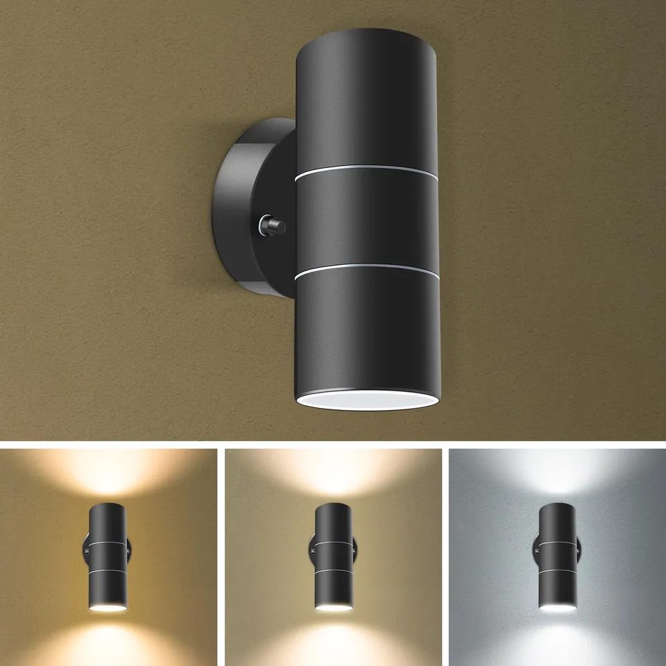 Alusso LED Blendschutz Downlight Weiß Gold 6er Set