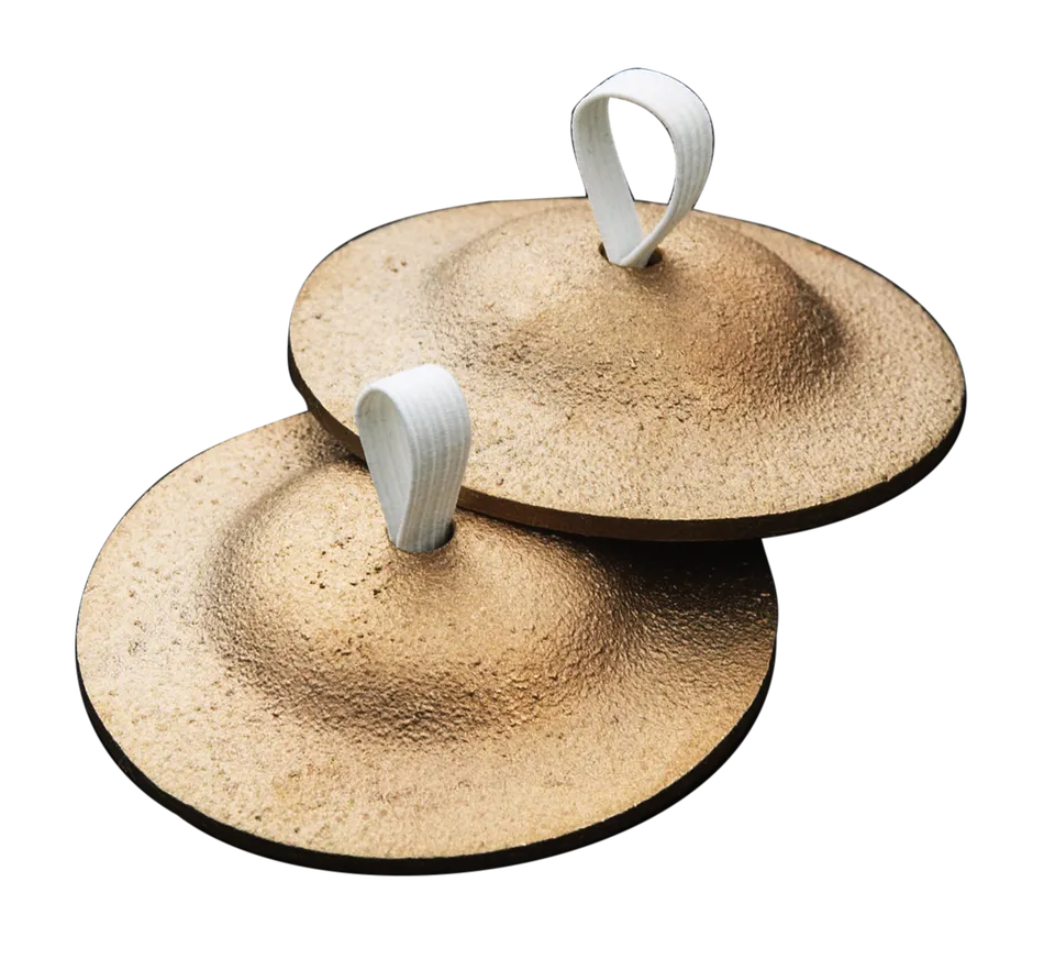 Zildjian Finger Cymbals Thin Becken-Paar Bronze