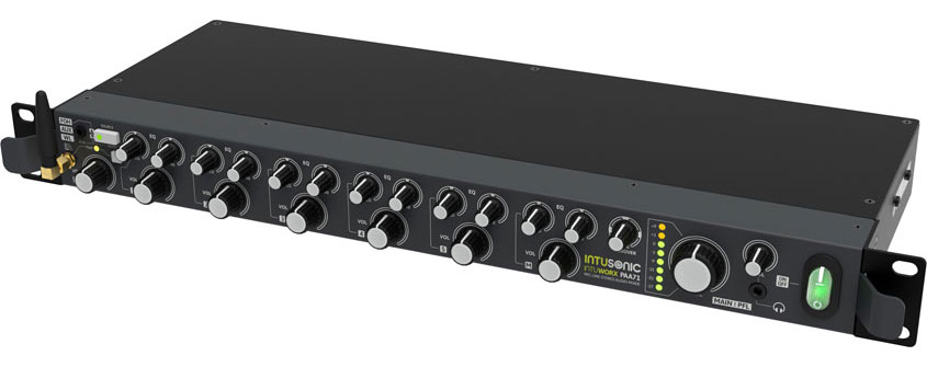 INTUSONIC INTUWORX PAA71 Mischpult 7-Kanal Mikrofon Line