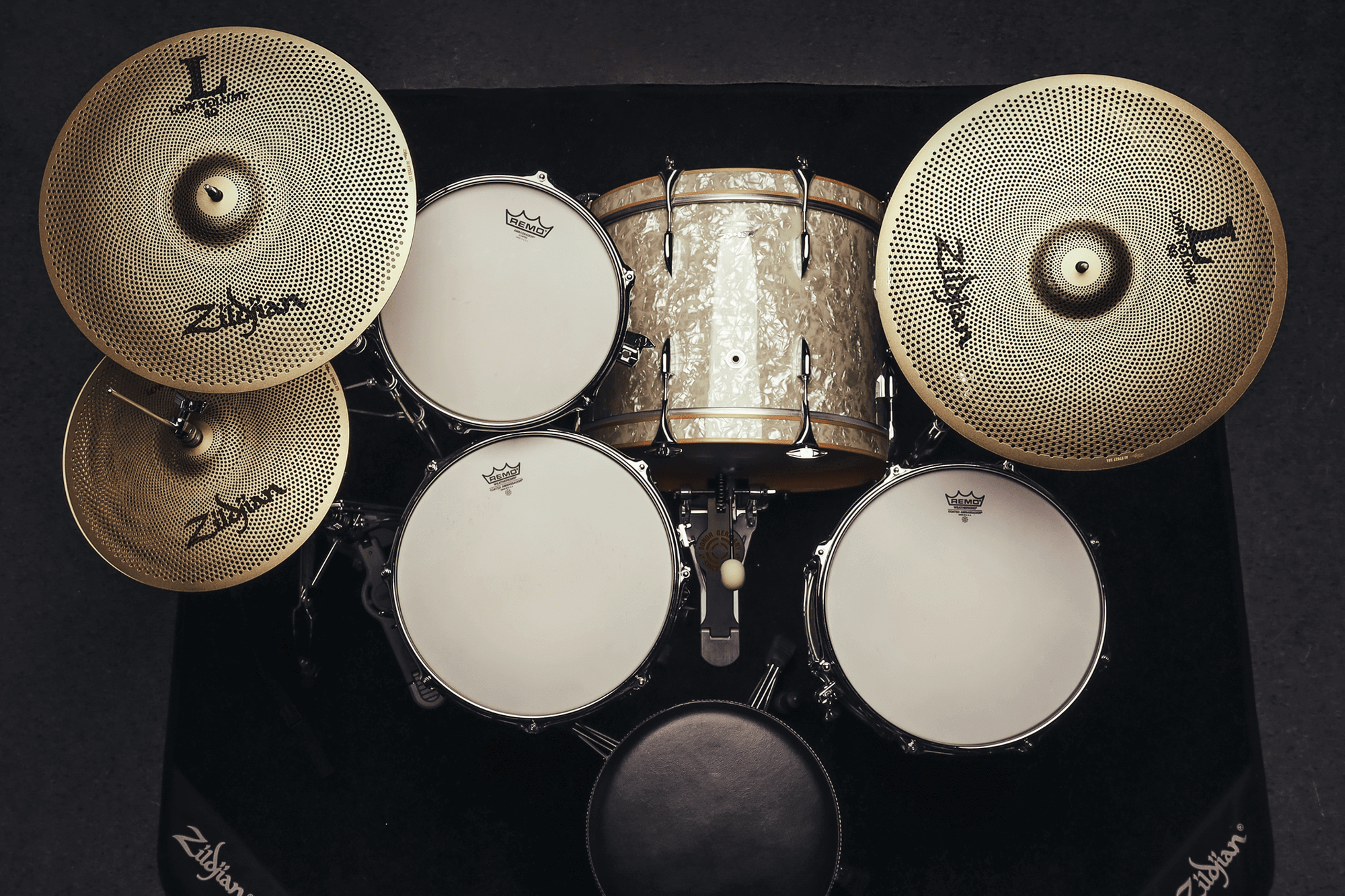 Zildjian Deluxe Drum Rug Schlagzeugteppich robust