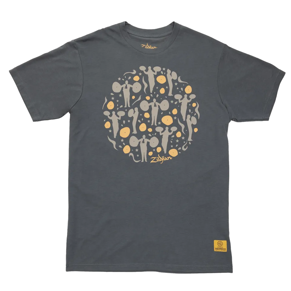 Zildjian 400th Anniversary Classical T-Shirt Baumwolle schwarz