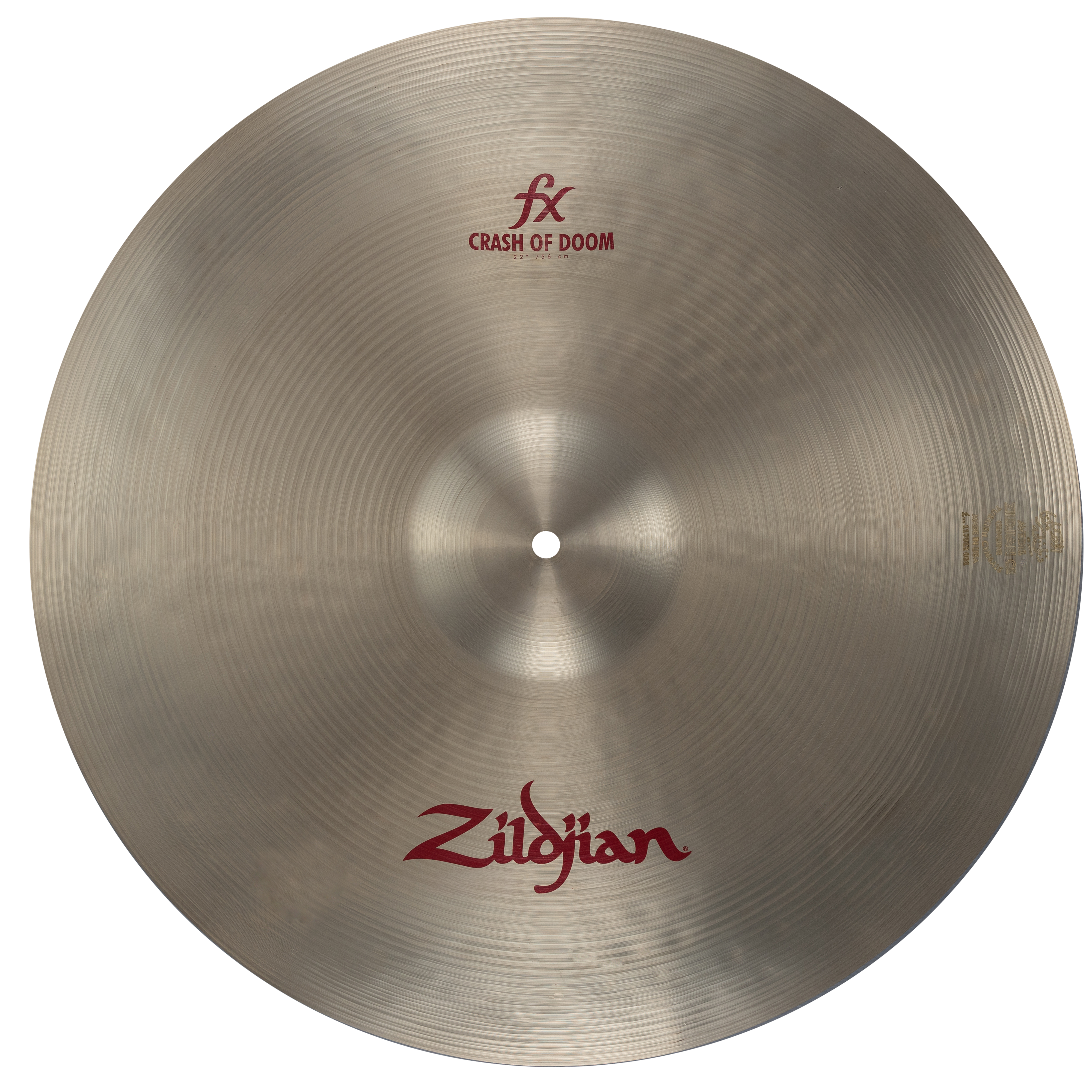 Zildjian FX Crashes of Doom Crash-Becken 20 Zoll trashig dunkel