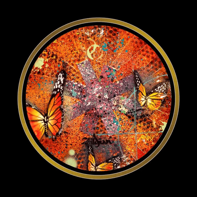 Zildjian X Risk Paper Cymbal Kunstdruck gerahmt Nr. 2