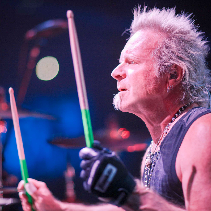 Zildjian Joey Kramer Drumsticks Hickory mit grünem DIP Grip
