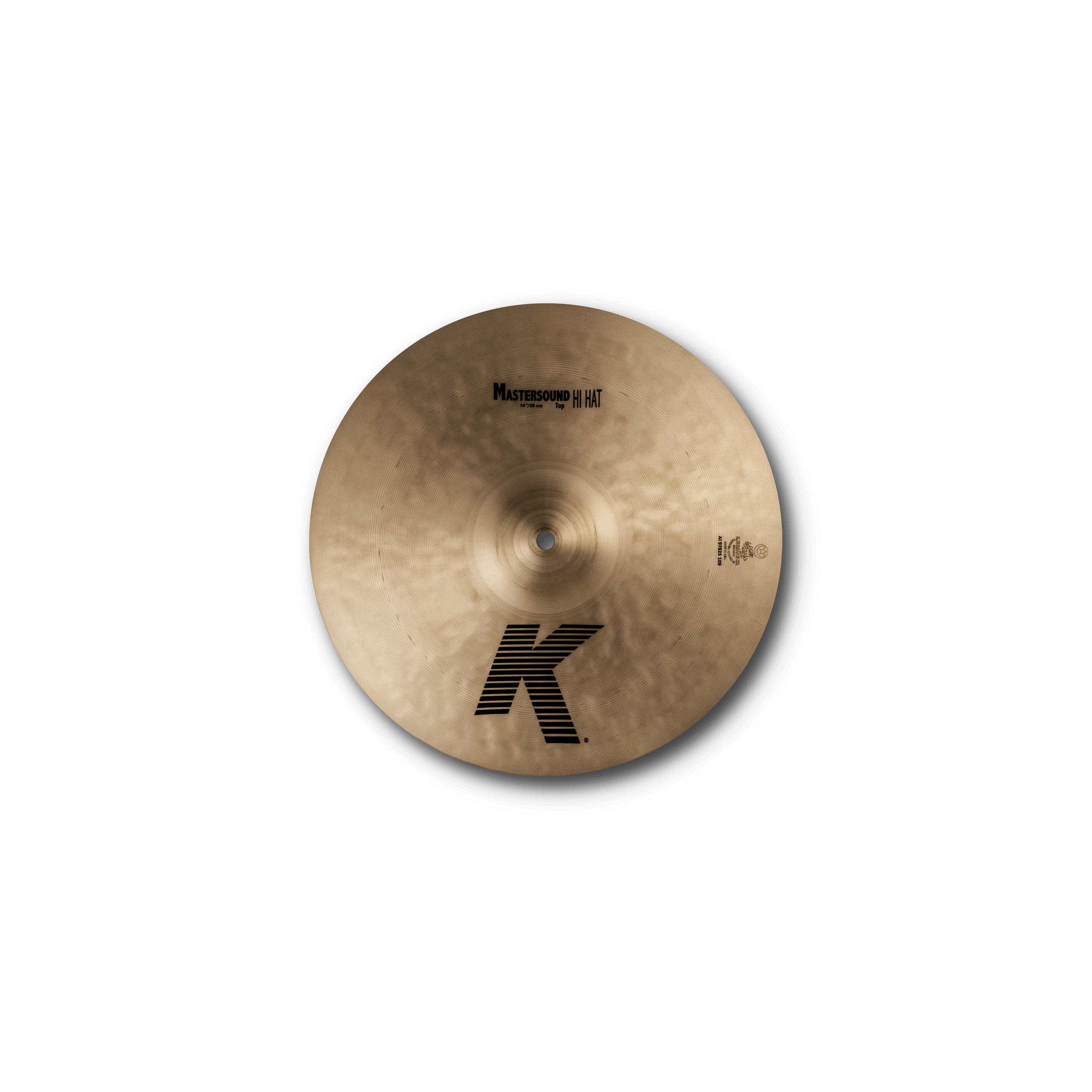 Zildjian K Mastersound HiHats 14 Zoll Hi-Hat warm dunkel