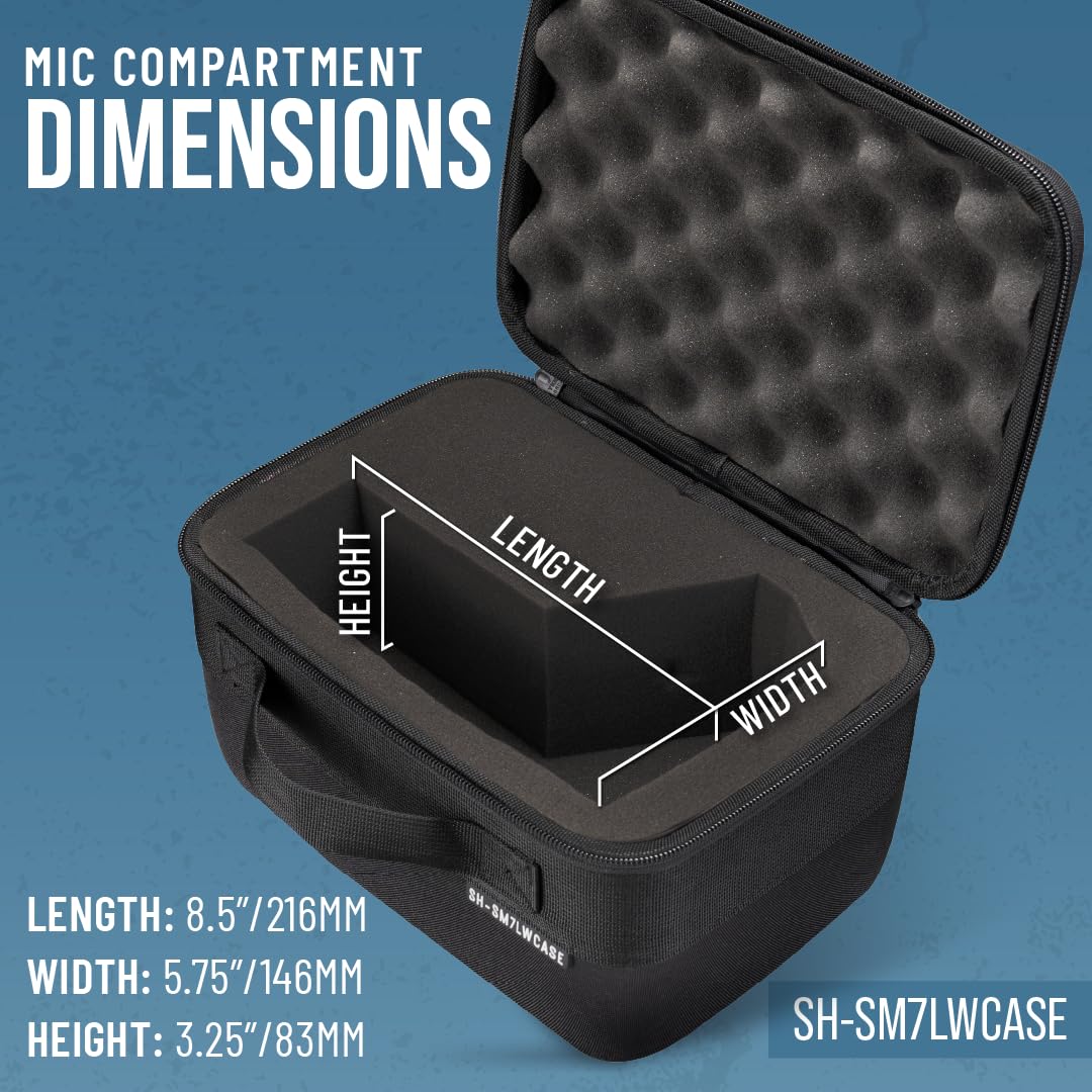 Shure by Gator SH-SM7LWCASE Mikrofonkoffer SM7 passgenau