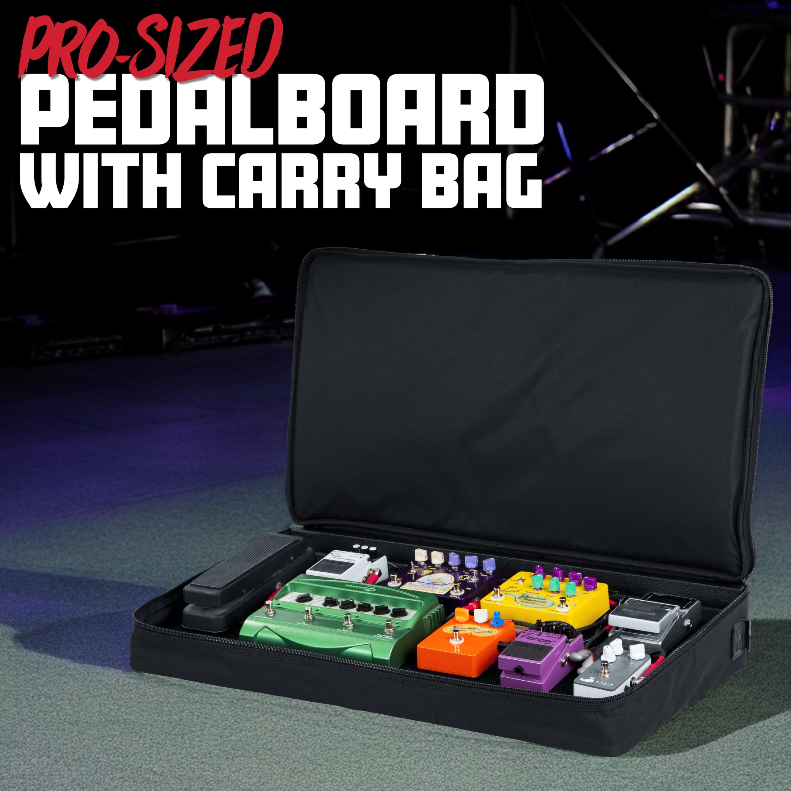 Gator GPT-PRO Pedalboard Holz 76 cm mit Tasche