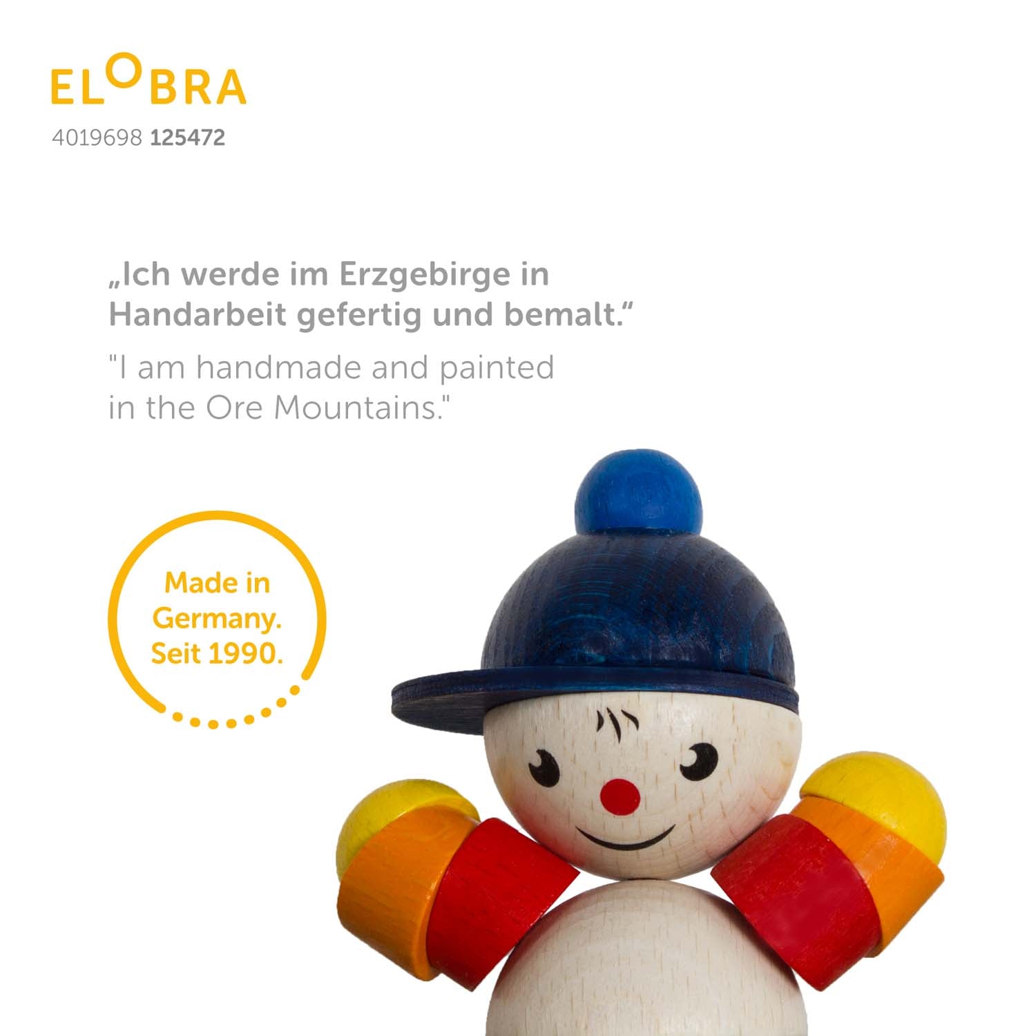 Elobra Pendelleuchten Kids Flugzeug Joe Pendelleuchte Holz weiß
