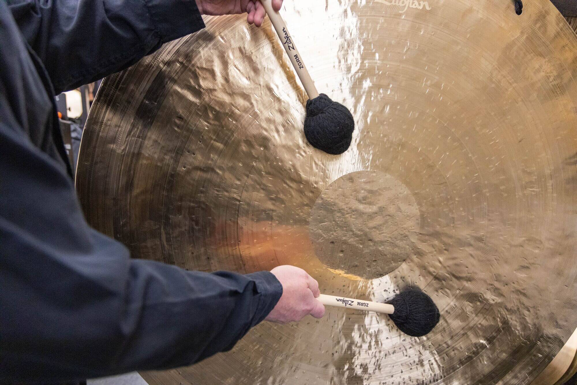 Zildjian Mallets & More Gong Roller Schlegel Paar Ahorn