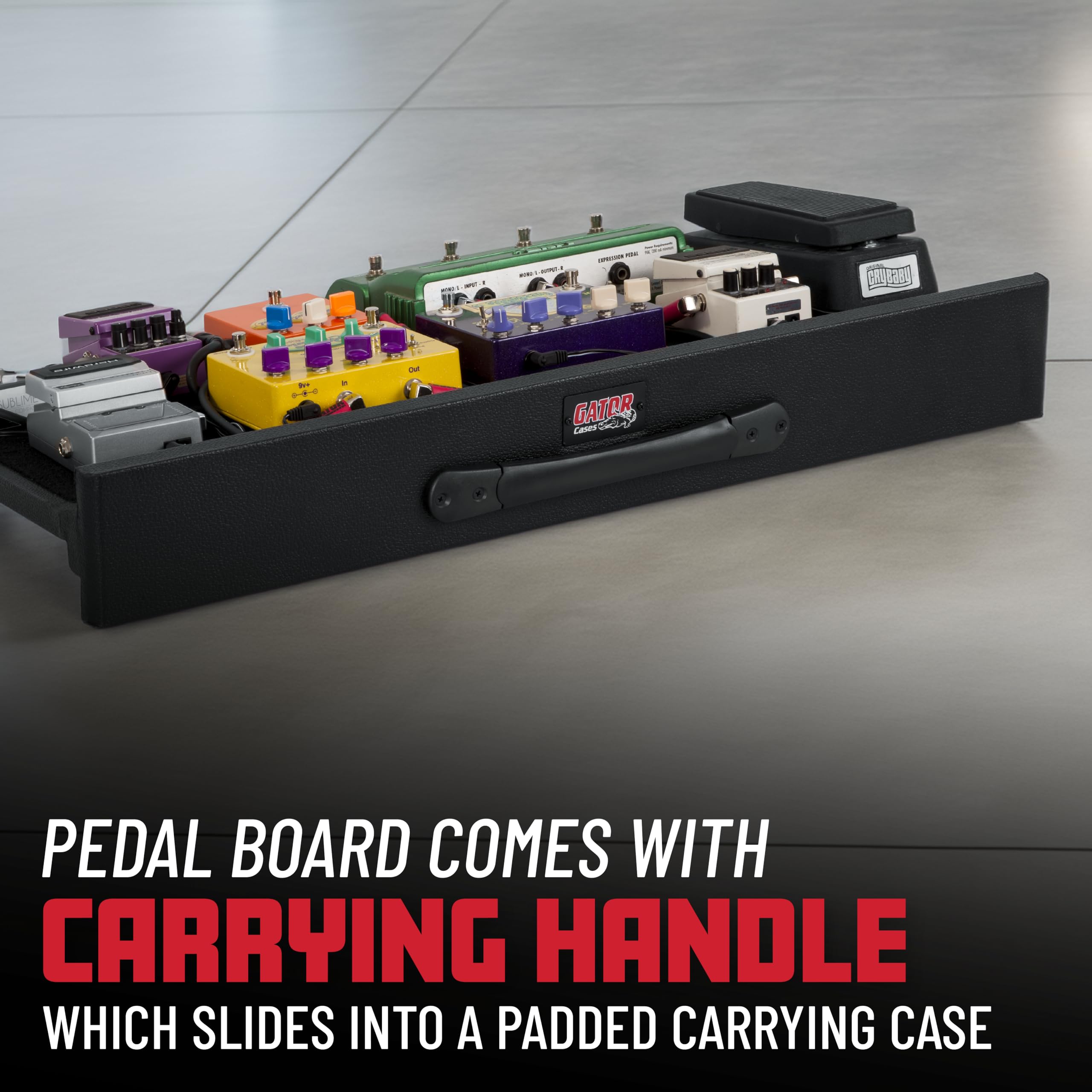 Gator GPT-PRO Pedalboard Holz 76 cm mit Tasche