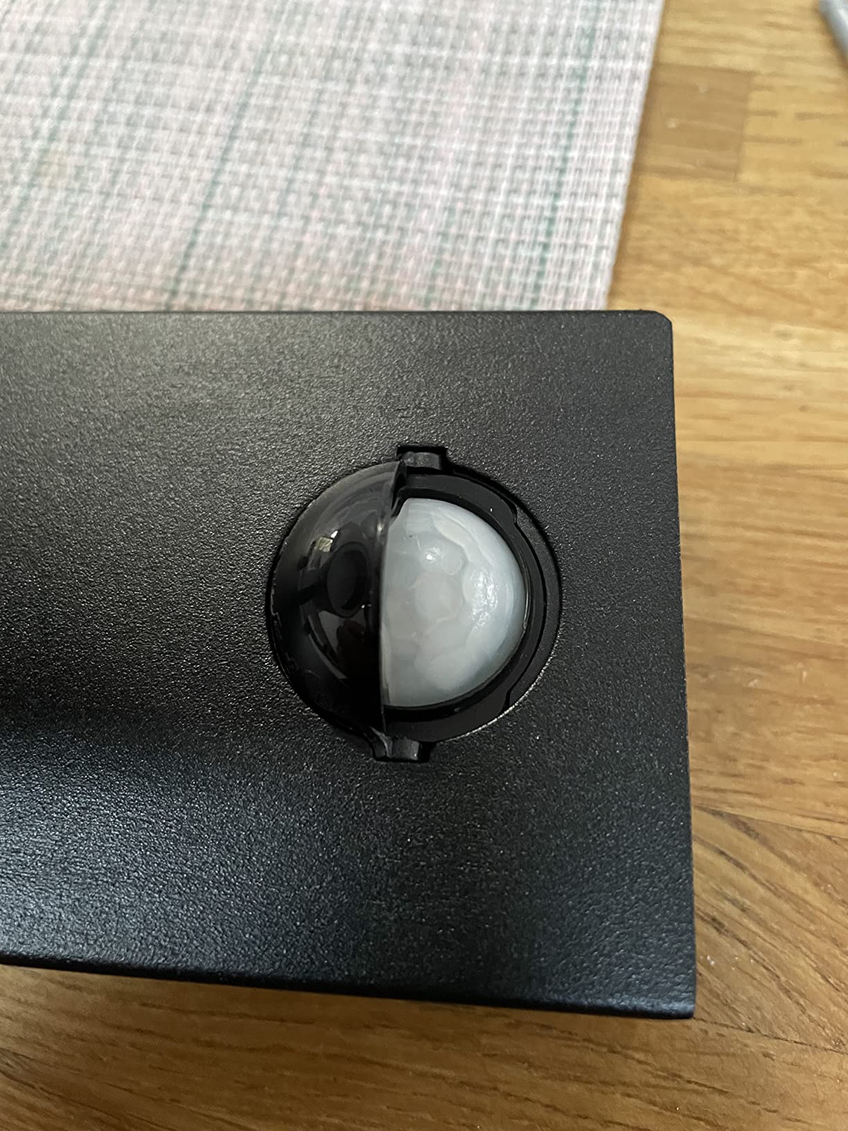 Alusso Security Light Außenwandleuchte Sensor schwarz 2x8W