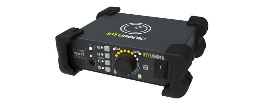 Intusonic INTUPAK VLA42 Audiomixer 4-Kanal mit Fernbedienung