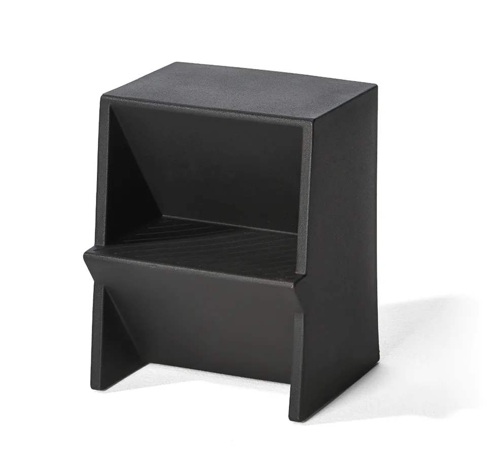 Richard Lampert MONO 1 Sessel Schwarz Designhocker