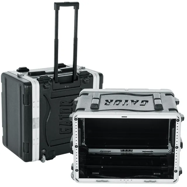 Gator Racks GRR-6L Rack Case 6U Rollen 19 Zoll 49 cm schwarz