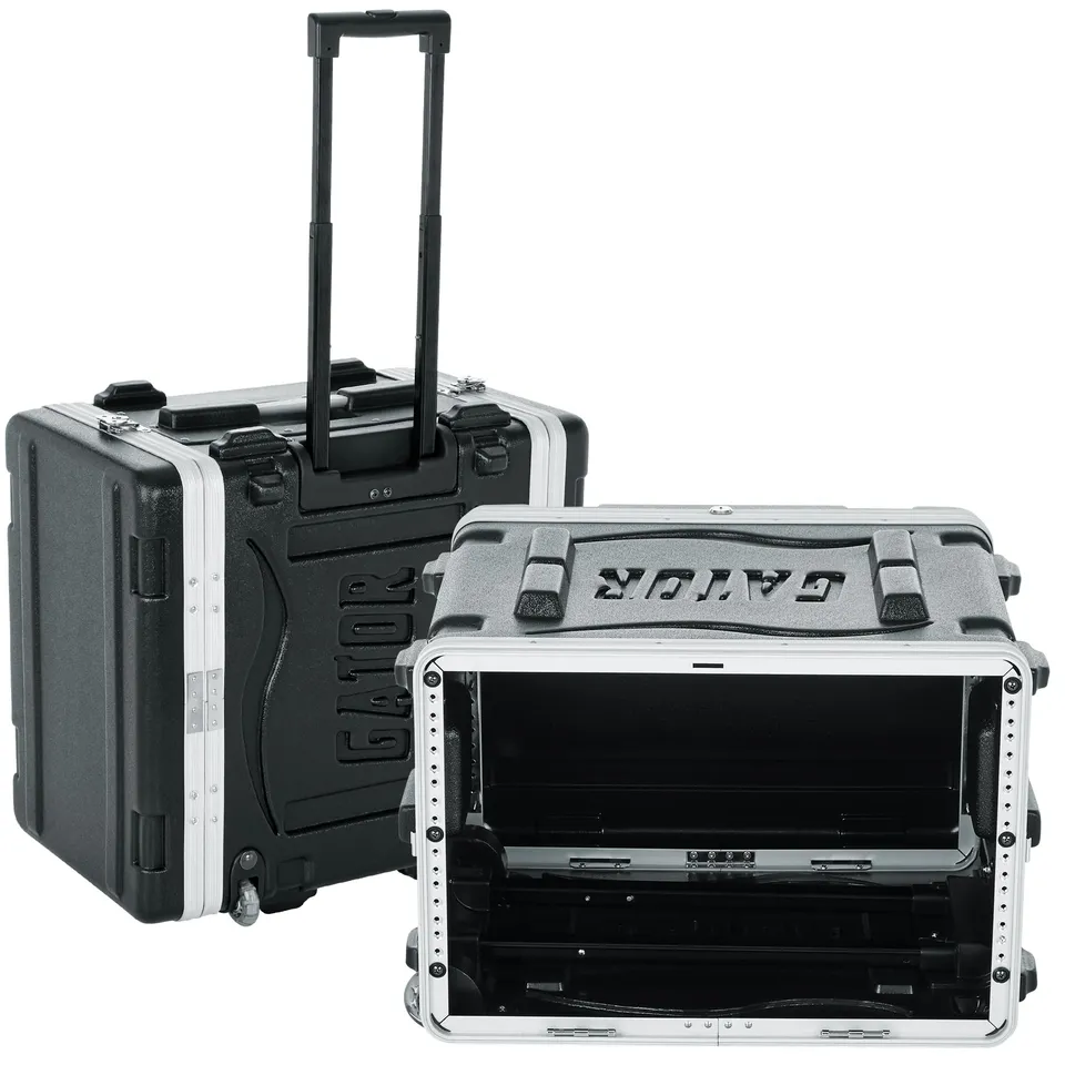 Gator Racks GRR-6L Rack Case 6U Rollen 19 Zoll 49 cm schwarz