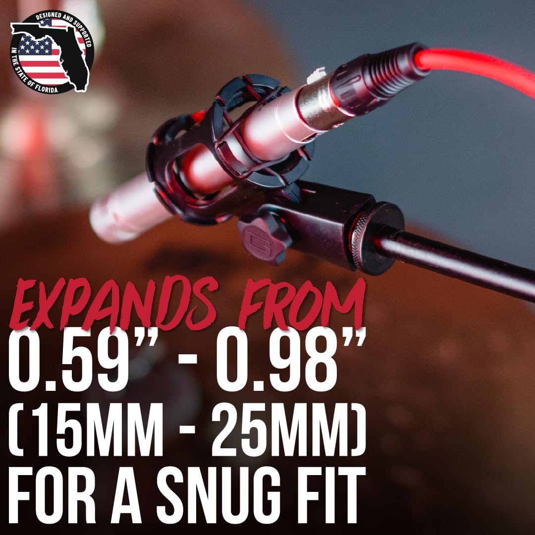 Gator GFW-MIC-SM1525 Mikrofon-Spinne 15-25mm Shockmount