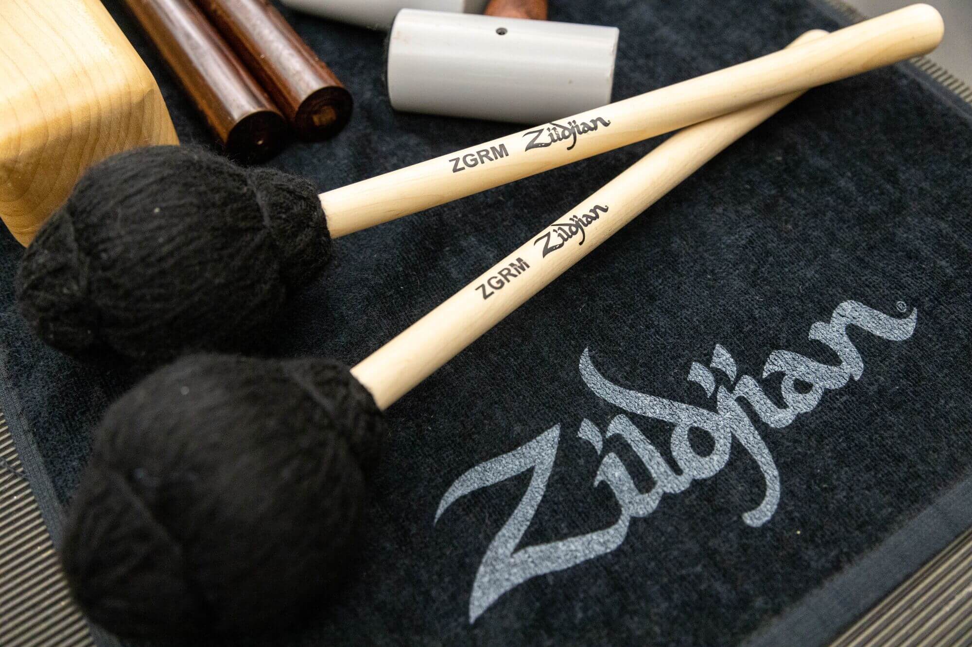Zildjian Mallets & More Gong Roller Schlegel Paar Ahorn