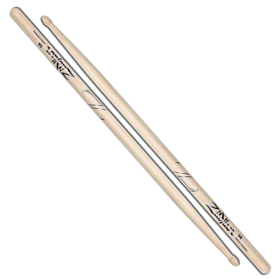 Zildjian 5A Drumsticks Hickory Holz Paar