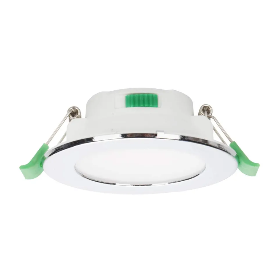 Alusso Recessed Ceiling Light 7W Einbaustrahler chrom dimmbar