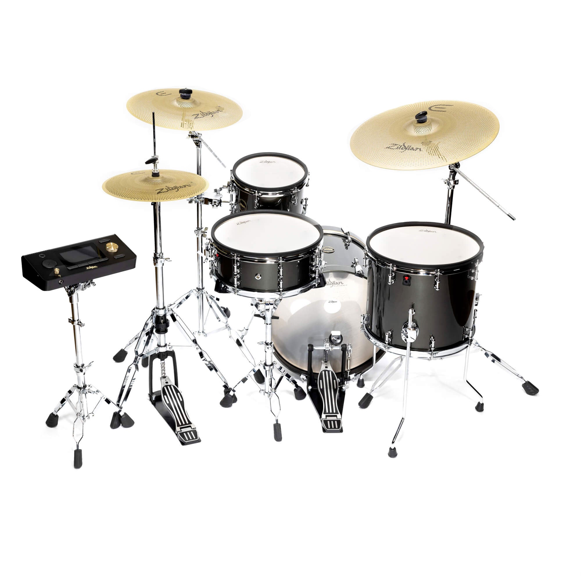 Zildjian ALCHEM-E Gold E-Drum Set mit E-Family Becken
