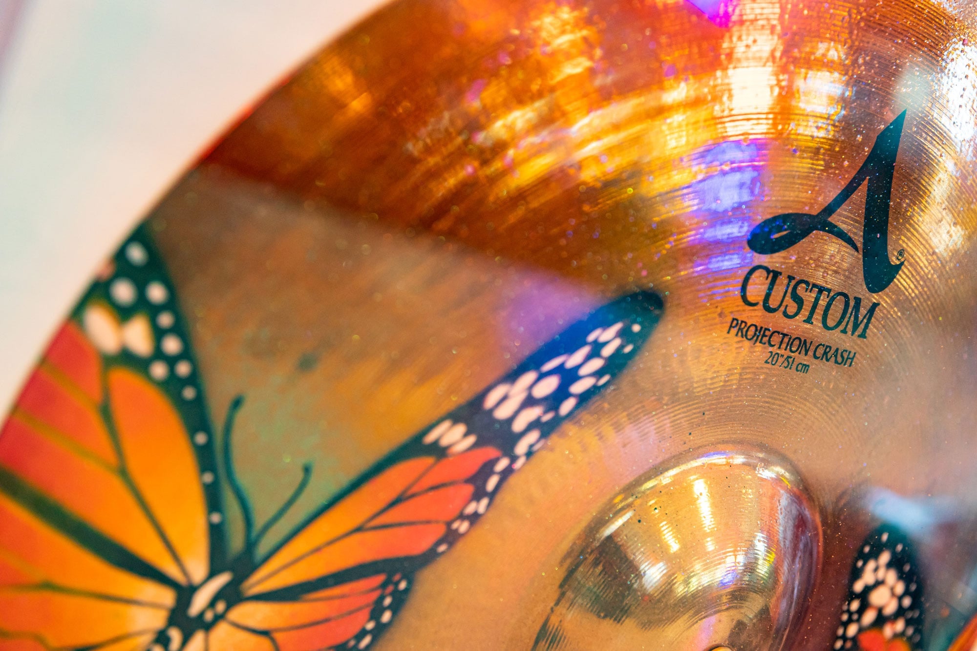 Zildjian X RISK Orig Cymbal Art Bild gerahmt #1
