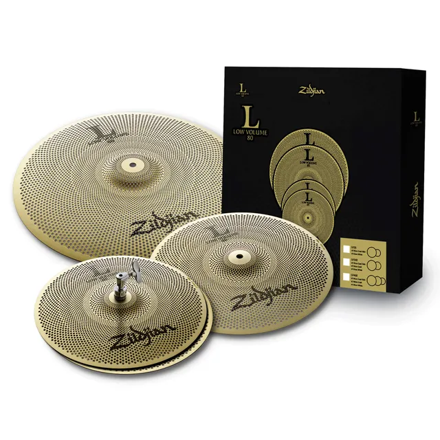 Zildjian L80 Low Volume Becken Set 13/14/18 leise