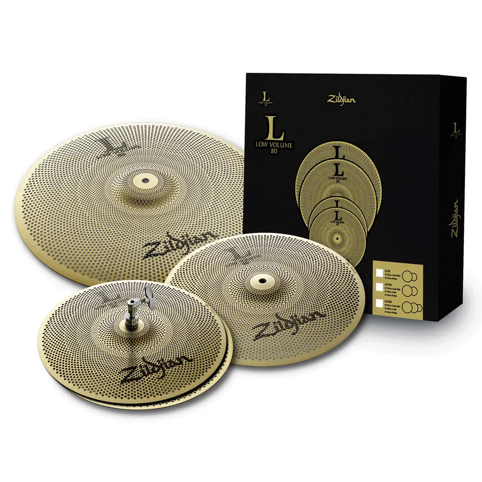 Zildjian L80 Low Volume Becken Set 13/14/18 leise