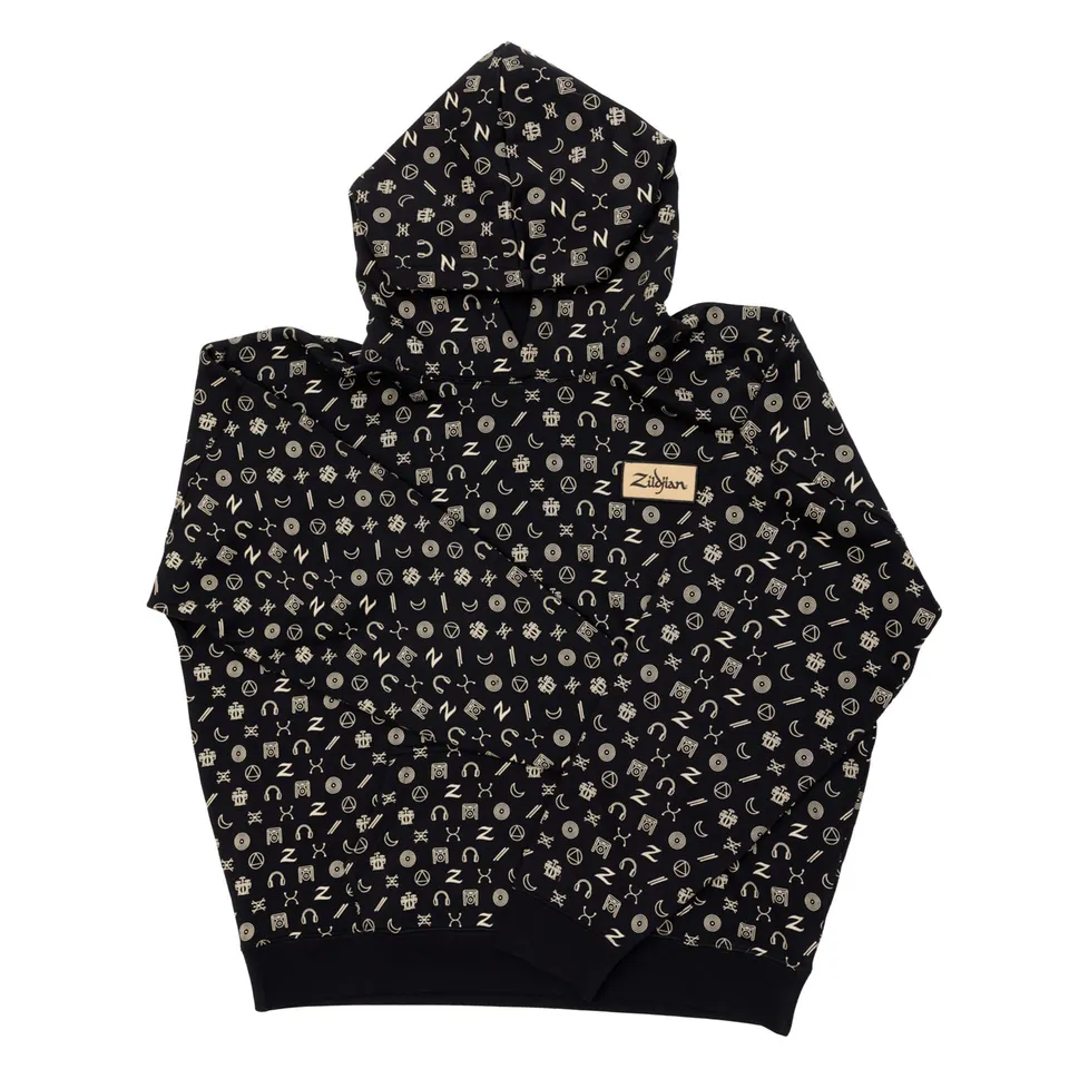 Zildjian Icon Hoodie Schwarz Limited Edition Kapuzenpullover