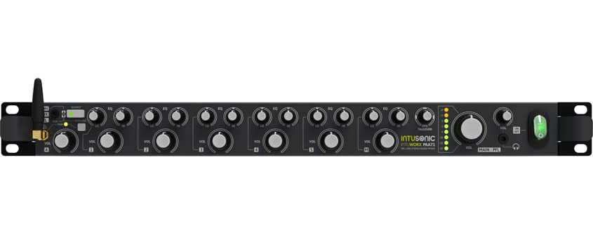 INTUSONIC INTUWORX PAA71 Mischpult 7-Kanal Mikrofon Line