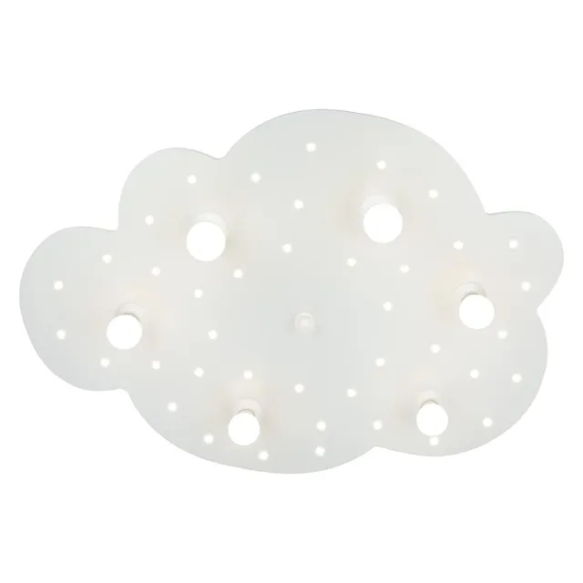 Elobra Wolke L Deckenleuchte Kinderzimmer LED