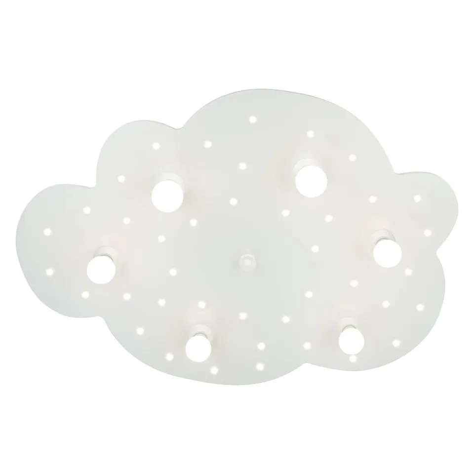 Elobra Wolke L Deckenleuchte Kinderzimmer LED