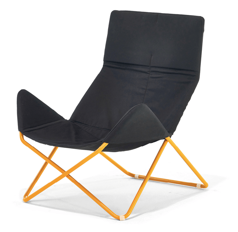 Richard Lampert In-Out Sessel Bezug abnehmbar Hanf