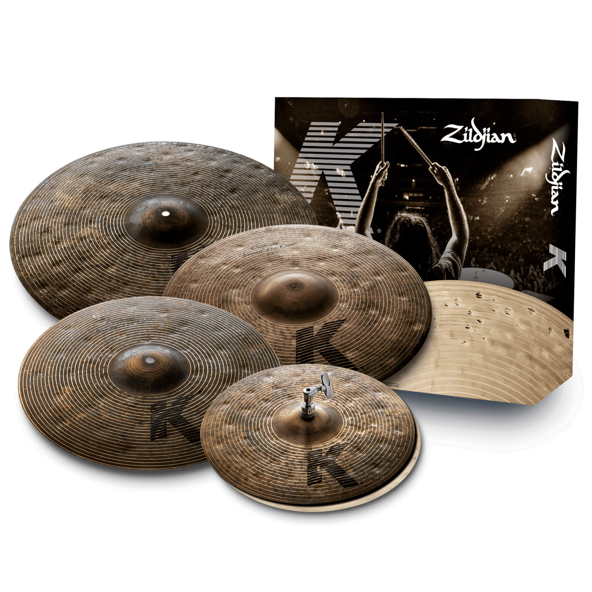 Zildjian K Custom Special Dry Becken Set 14 16 18 21 trocken