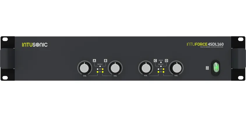 INTUSONIC INTUFORCE 4SDL160 System Endstufe 4-Kanal