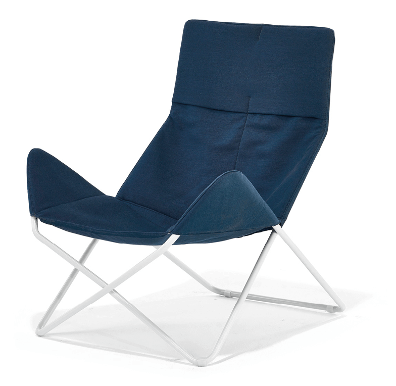 Richard Lampert In-Out Sessel Bezug abnehmbar Hanf