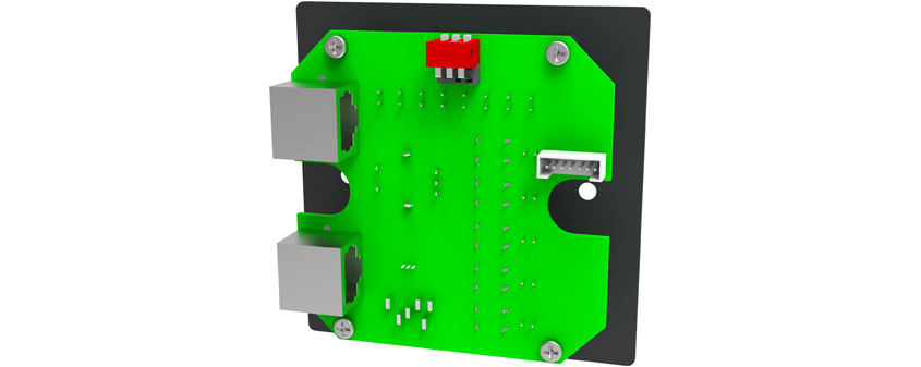 INTUSONIC INTUPAK VRE11 Wandpanel RS485 mit Fernbedienung
