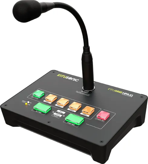 INTUSONIC INTUGRID HPA41 Sprechstelle 4 Zonen mit Gong