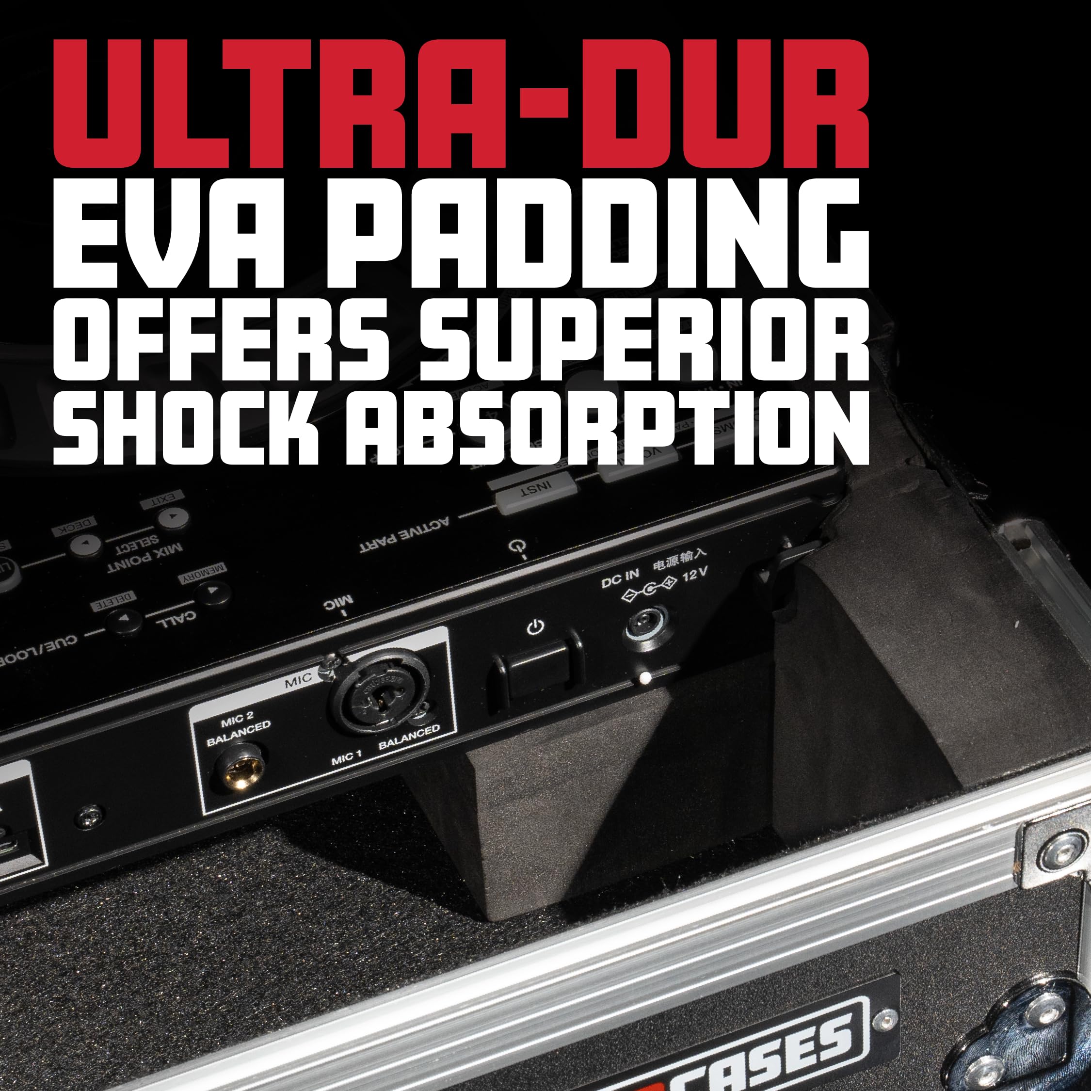Gator GTOUR DJ-Controller Case DJ-REV7 mit Plattform Tour