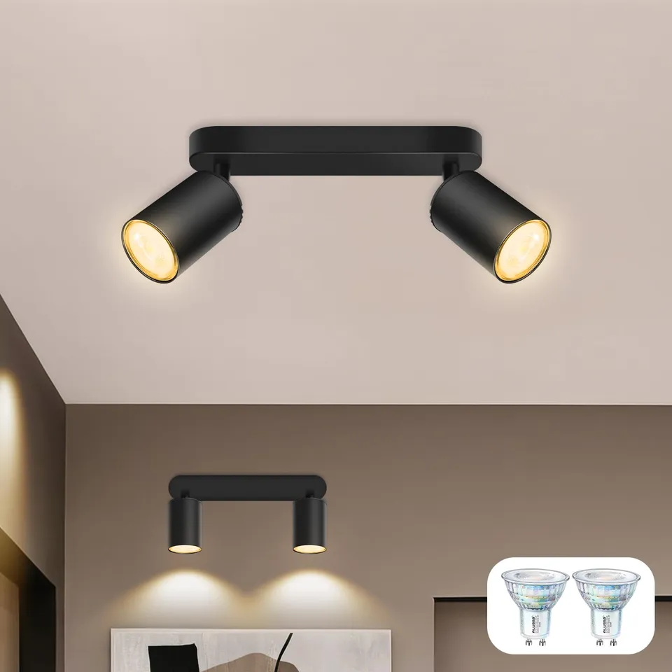 Alusso Recessed Ceiling Light Deckenstrahler 2 flammig GU10