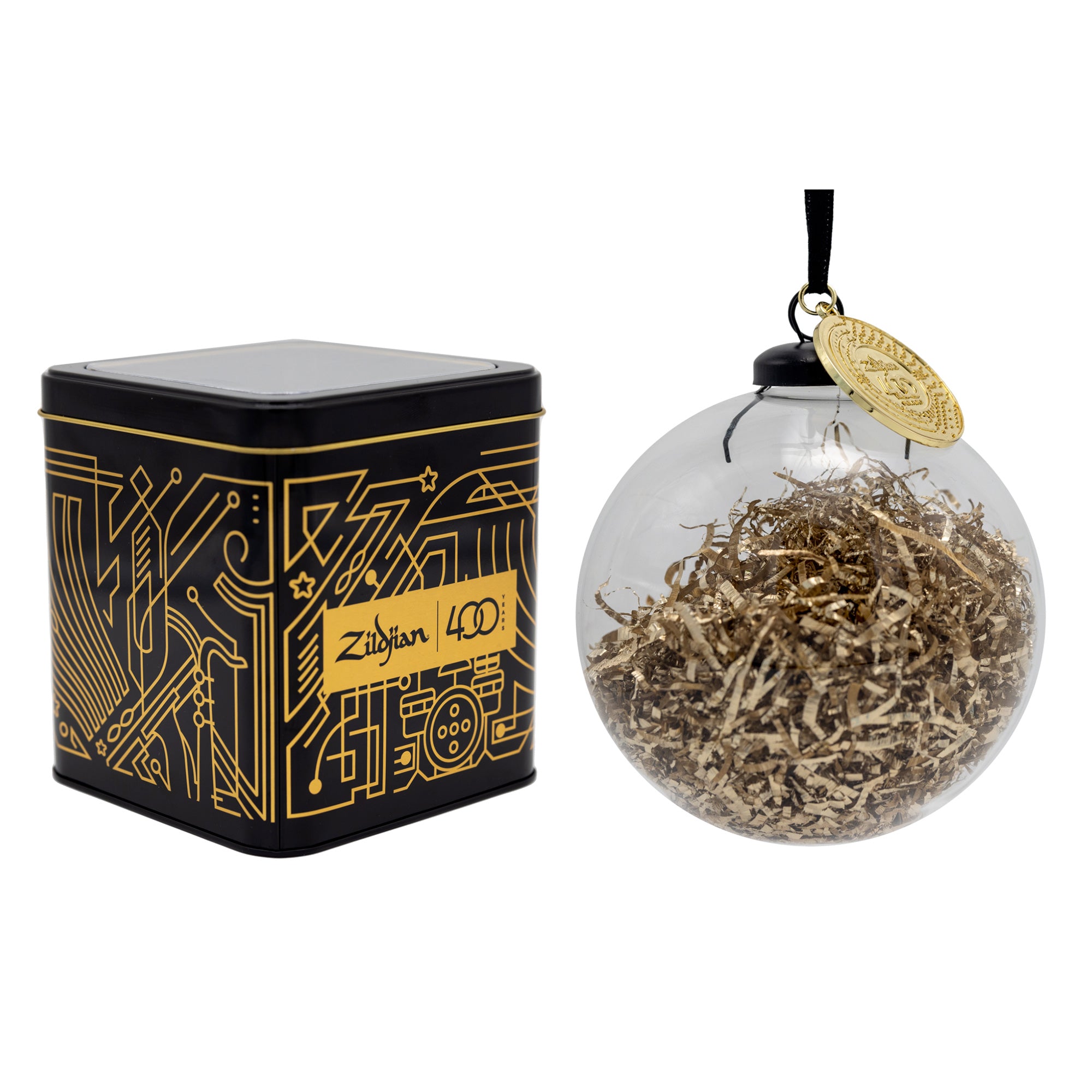 Zildjian Apparel 400th Anniversary Glas Ornament Becken Späne