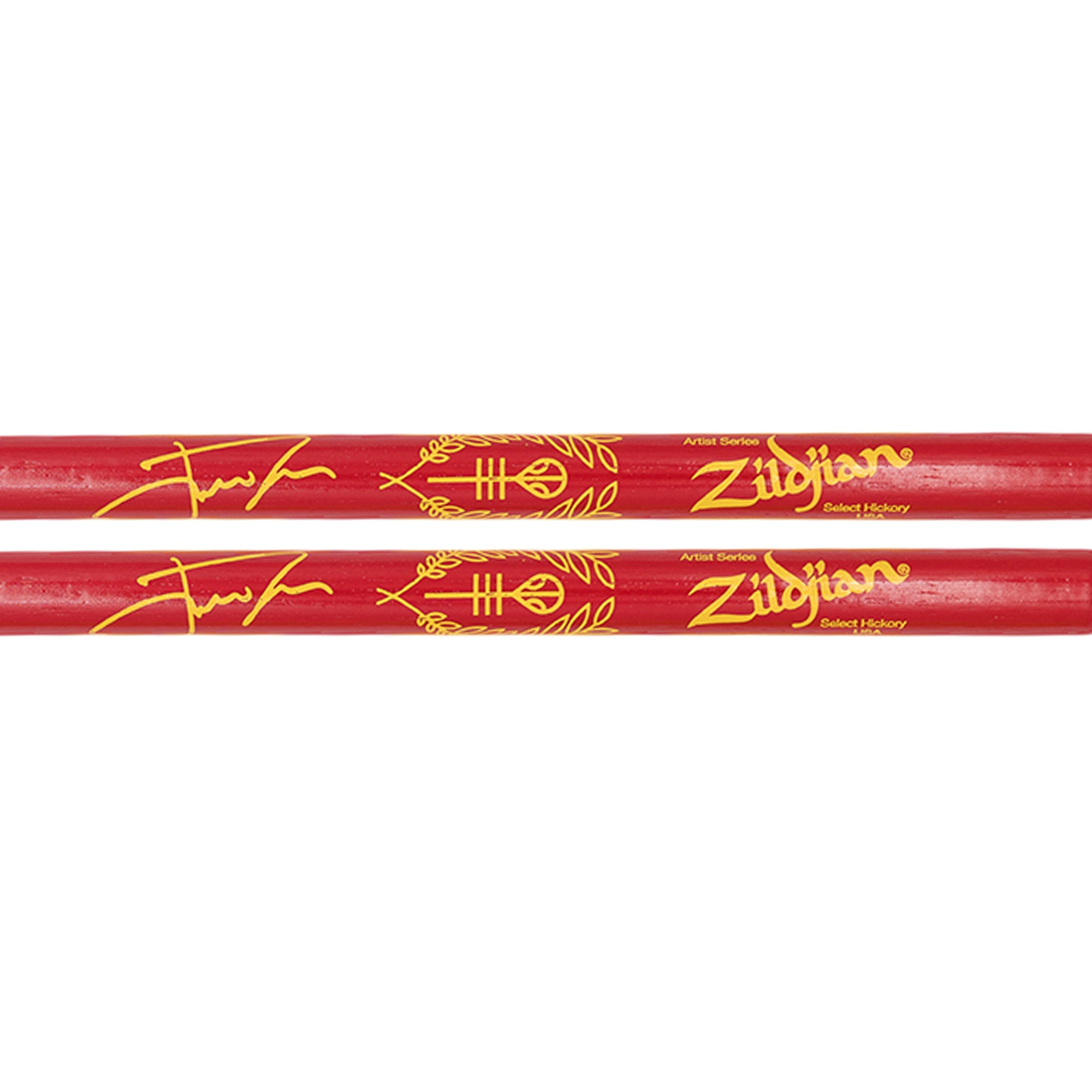 Zildjian Josh Dun Clancy Red Trommelstöcke rot Signature