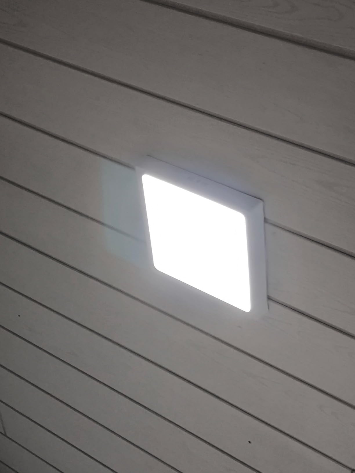 Alusso Recessed Deckenleuchte LED quadratisch 24W 30x30 IP44